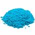 Песок космический с песочницей и формочками, голубой 2 кг  - миниатюра №5